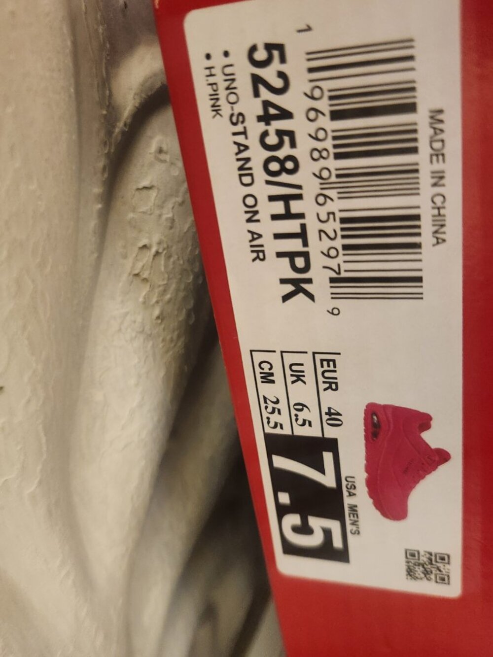 Skechers street Stand on Air Pink Sneakers. NIB. Size 7.5 - Picture 4 of 11